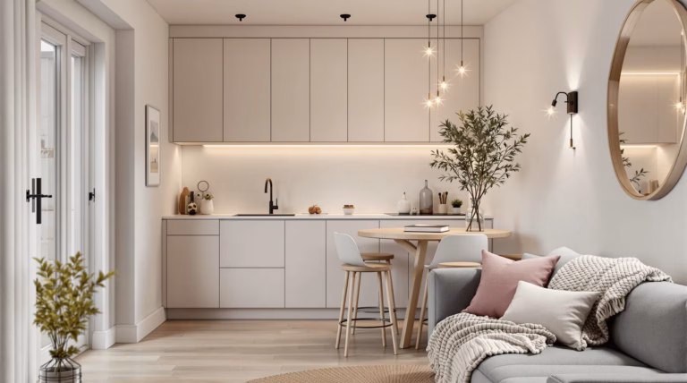 Mała kuchnia z salonem 20m2 – Jak funkcjonalnie urządzić przestrzeń