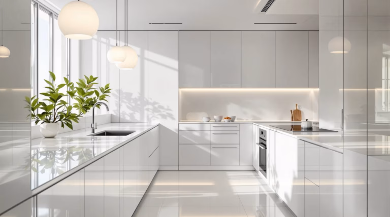 Kuchnia biała połysk inspiracje – nowoczesne aranżacje i pomysły