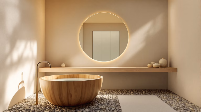 Łazienka japandi – jak stworzyć harmonijną przestrzeń