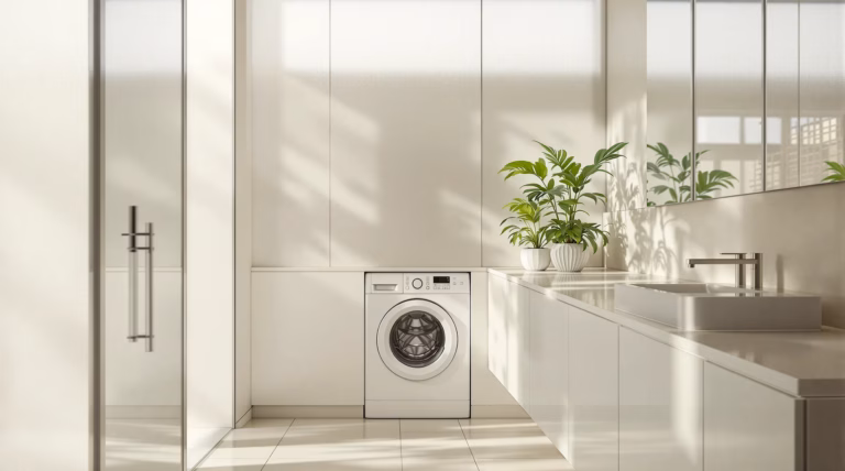 Zabudowa pralki w łazienkach – praktyczne rozwiązania i inspiracje